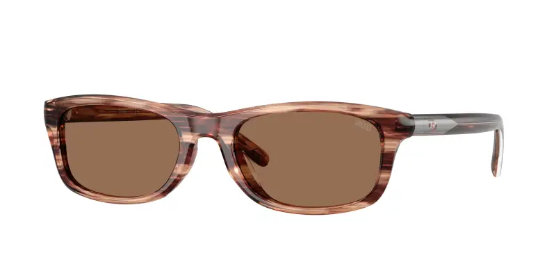 Unisex DIESEL DL2018U 203673 Occhiali da sole Acetato Marrone Marrone Squadrata Normale