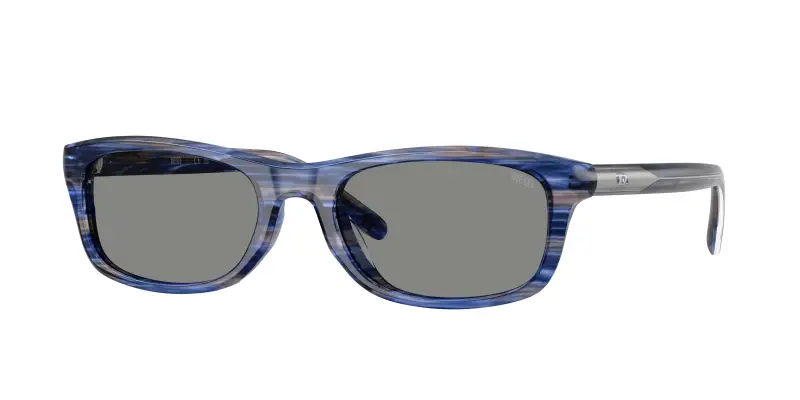 Unisex DIESEL DL2018U 203787 Occhiali da sole Acetato Blu Grigio Squadrata Normale