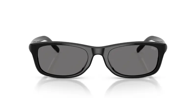 Unisex DIESEL DL2018U 206581 Occhiali da sole Acetato Nero Grigio Squadrata Polarizzata miniatura 3