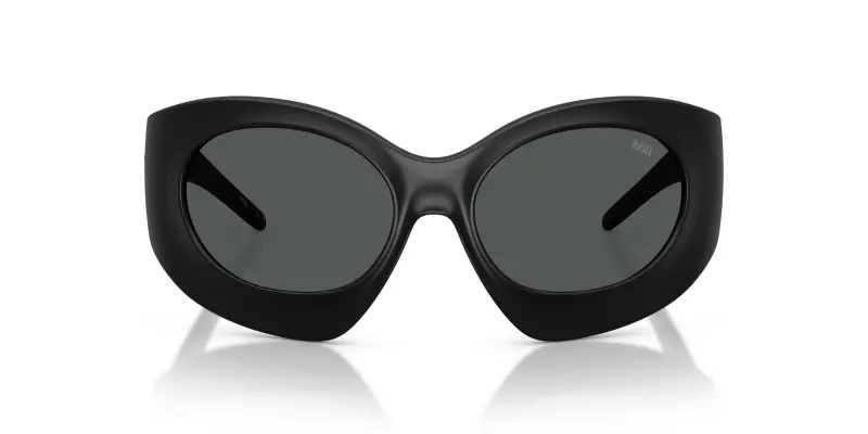 Unisex DIESEL DL3014U 200287 Occhiali da sole Iniettato Nero Grigio Cat Eye Normale miniatura 3