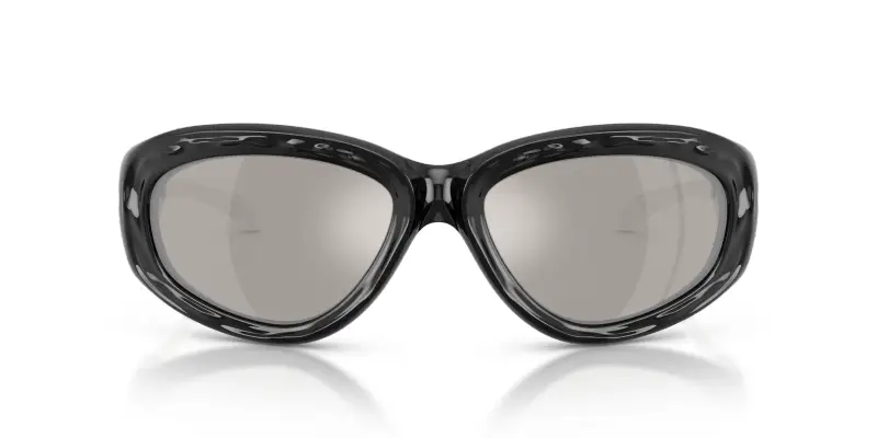 Unisex DIESEL DL3015U 20016G Occhiali da sole Iniettato Nero Grigio Pillow Specchiate miniatura 3