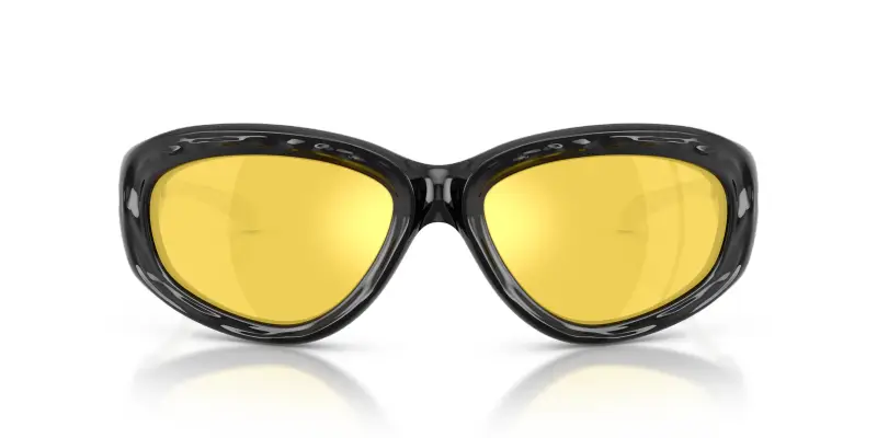 Unisex DIESEL DL3015U 2001V9 Occhiali da sole Iniettato Nero Giallo Pillow Normale miniatura 3