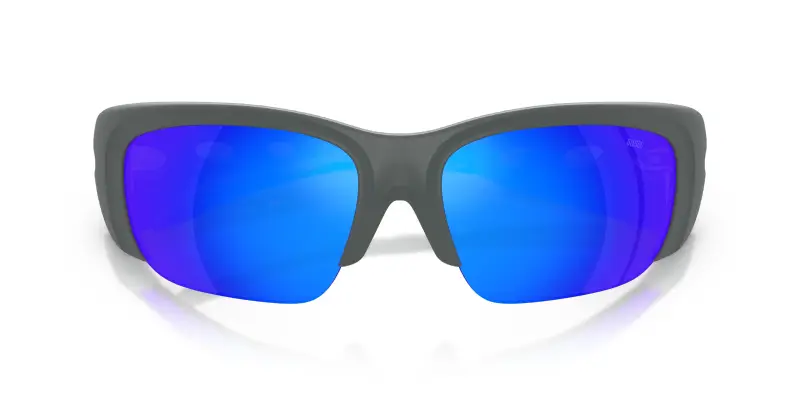 Unisex DIESEL DL3016U 2055Y7 Occhiali da sole Iniettato Grigio Arancione Pillow Normale miniatura 2