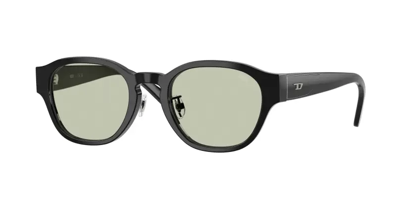 Unisex DIESEL DL4011D 2063 Montature da vista Acetato Nero Verde Squadrata Normale