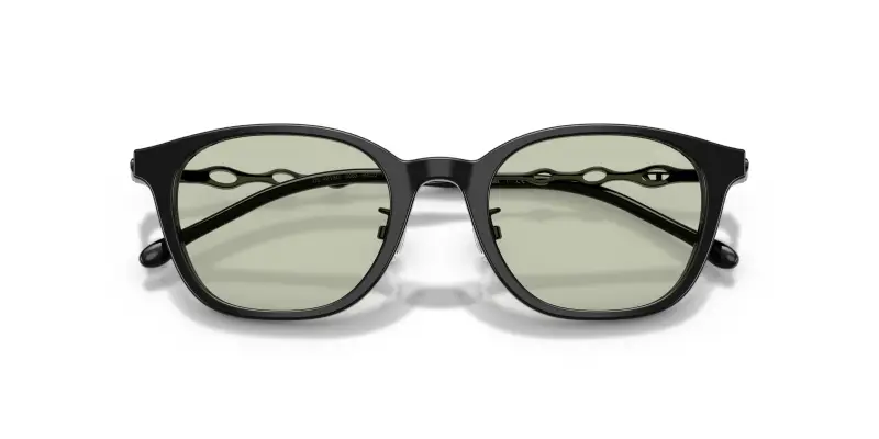 Unisex DIESEL DL4013D 2063 Montature da vista Acetato Nero Verde Pantos Normale miniatura 2