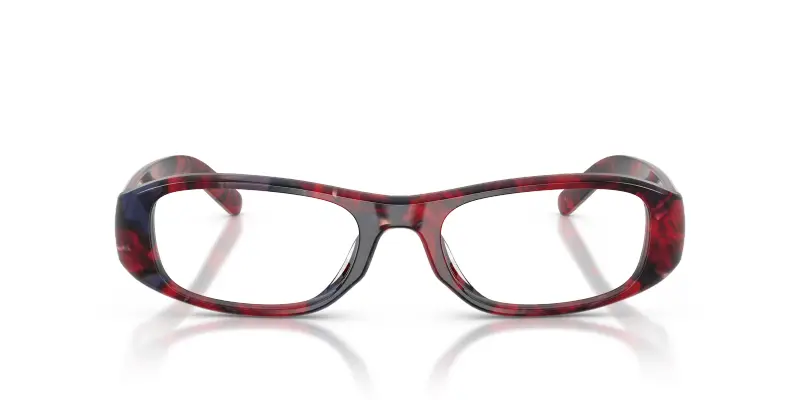 Unisex DIESEL DL4014U 2040 Montature da vista Acetato Tartaruga Trasparente Pillow Normale miniatura 3