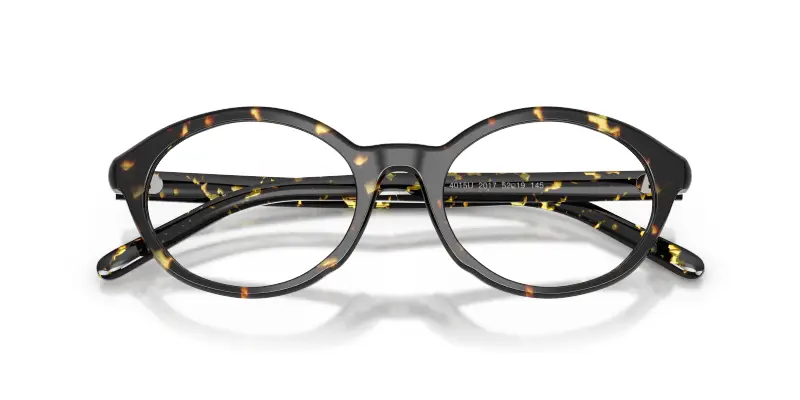 Unisex DIESEL DL4015U 2017 Montature da vista Acetato Tartaruga Trasparente Rotonda Normale miniatura 2