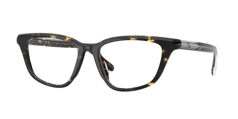 Unisex DIESEL DL4016U 2017 Montature da vista Acetato Tartaruga Trasparente Cat Eye Normale