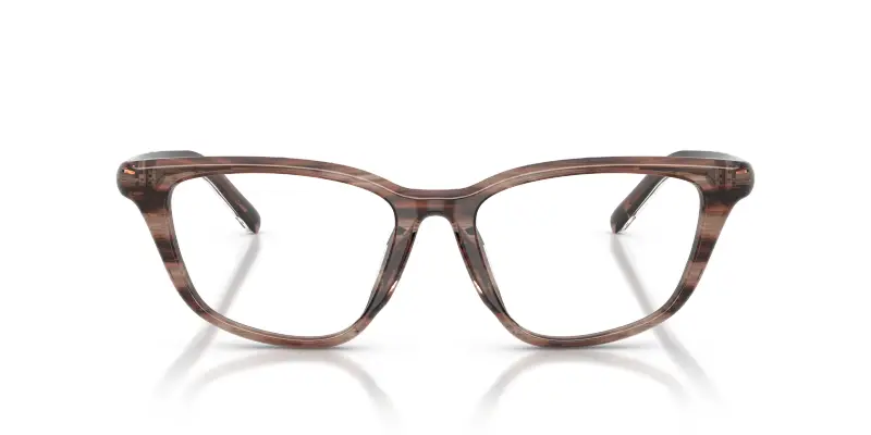 Unisex DIESEL DL4016U 2036 Montature da vista Acetato Marrone Trasparente Cat Eye Normale miniatura 3