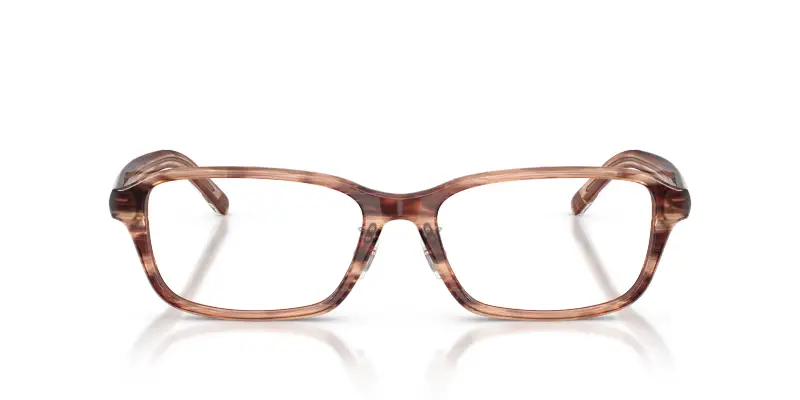 Unisex DIESEL DL4020D 2036 Montature da vista Acetato Marrone Trasparente Rotonda Normale miniatura 3
