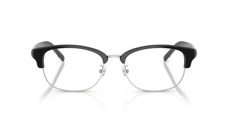 Unisex DIESEL DL4021D 2001 Montature da vista Acetato Nero Trasparente Rotonda Normale miniatura 3