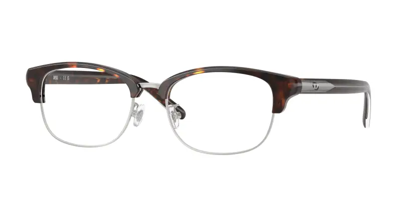 Unisex DIESEL DL4021D 2003 Montature da vista Acetato Tartaruga Trasparente Rotonda Normale