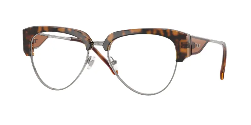 Unisex DIESEL DL4023 2050 Montature da vista Acetato Marrone Trasparente Rotonda Normale