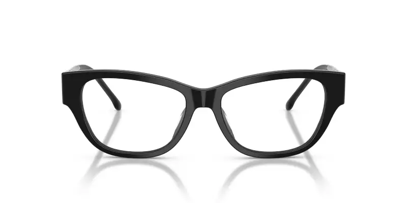 Unisex DIESEL DL4024U 2044 Montature da vista Acetato Nero Trasparente Cat Eye Normale miniatura 3