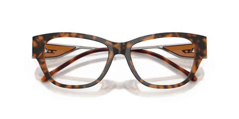 Unisex DIESEL DL4024U 2050 Montature da vista Acetato Marrone Trasparente Cat Eye Normale miniatura 2