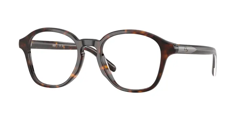 Unisex DIESEL DL4025U 2003 Montature da vista Acetato Tartaruga Trasparente Pantos Normale