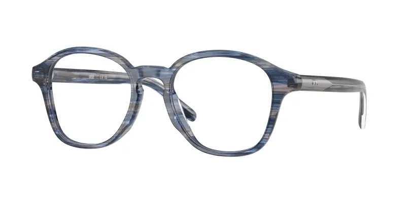 Unisex DIESEL DL4025U 2037 Montature da vista Acetato Blu Trasparente Pantos Normale