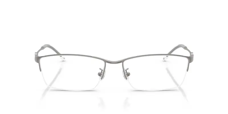 Unisex DIESEL DL5011D 1047 Montature da vista Metallo Grigio Trasparente Squadrata Normale miniatura 3