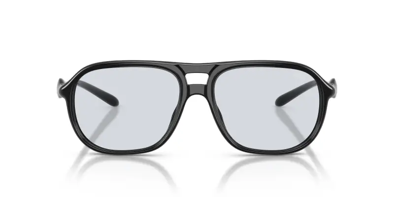 Unisex DIESEL DL6008U 2062 Montature da vista Iniettato Nero Blu Rotonda Normale miniatura 3