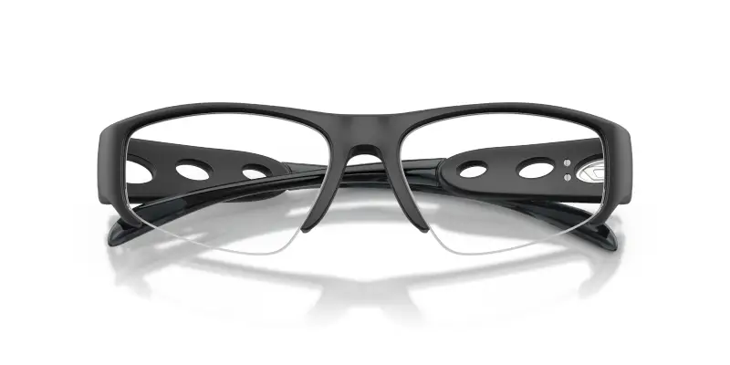 Unisex DIESEL DL6009U 2002 Montature da vista Iniettato Nero Trasparente Pillow Normale miniatura 2