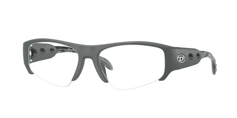 Unisex DIESEL DL6009U 2055 Montature da vista Iniettato Grigio Trasparente Pillow Normale