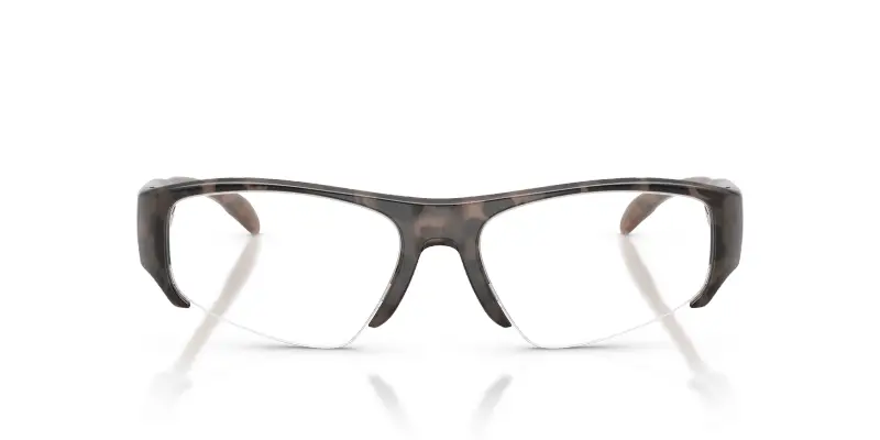 Unisex DIESEL DL6009U 2057 Montature da vista Iniettato Marrone Trasparente Pillow Normale miniatura 3