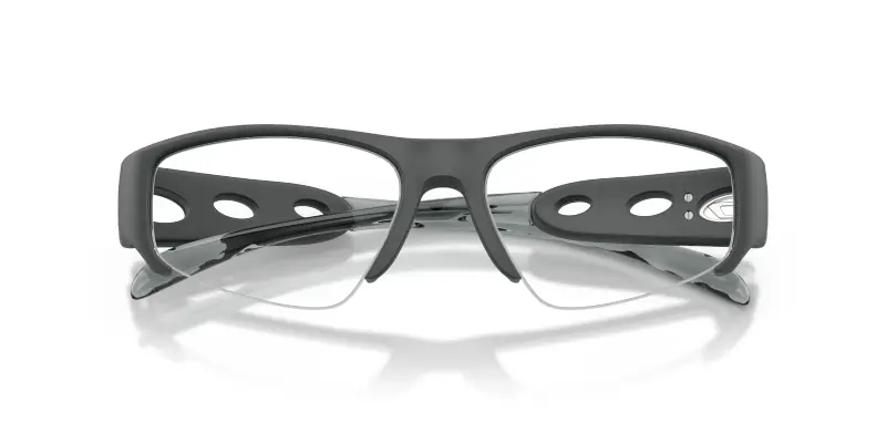 Unisex DIESEL DL6009U 2060 Montature da vista Iniettato Grigio Trasparente Pillow Normale miniatura 2