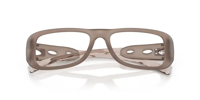 Unisex DIESEL DL6010U 2054 Montature da vista Iniettato Marrone Trasparente Squadrata Normale miniatura 2