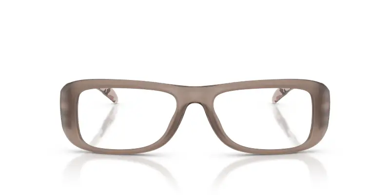 Unisex DIESEL DL6010U 2054 Montature da vista Iniettato Marrone Trasparente Squadrata Normale miniatura 3