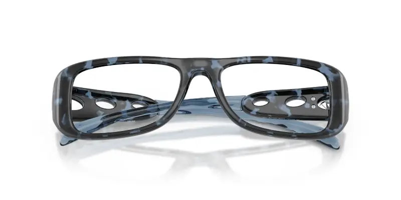 Unisex DIESEL DL6010U 2056 Montature da vista Iniettato Marrone Trasparente Squadrata Normale miniatura 2