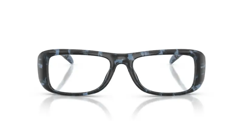 Unisex DIESEL DL6010U 2056 Montature da vista Iniettato Marrone Trasparente Squadrata Normale miniatura 3