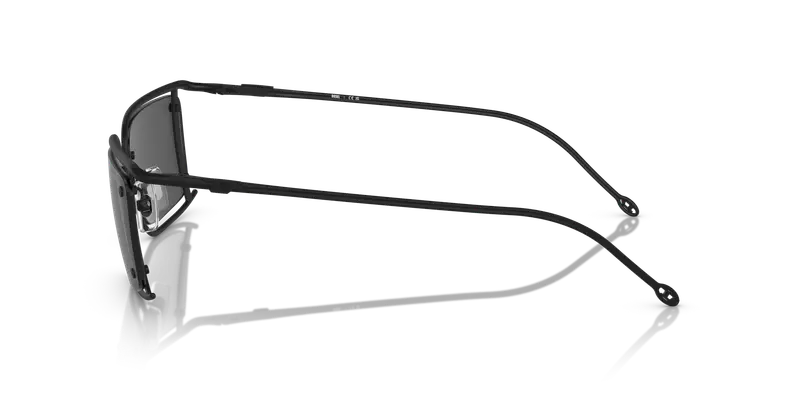 DIESEL Unisex DL1002 109/87 Occhiali da sole Metallo Nero Grigio Squadrata Normale miniatura 3