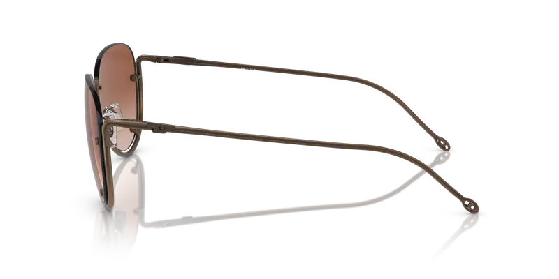 DIESEL Unisex DL1003 105/13 Occhiali da sole Metallo Bronzo Marrone Pilot Normale Sfumato miniatura 3