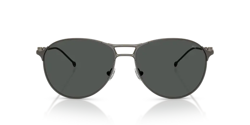 DIESEL Unisex DL1009 100987 Occhiali da sole Metallo Grigio Grigio Pantos Normale miniatura 2