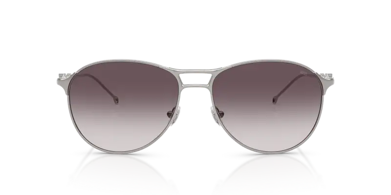 DIESEL Unisex DL1009 101411 Occhiali da sole Metallo Grigio Grigio Pantos Normale Sfumato miniatura 2