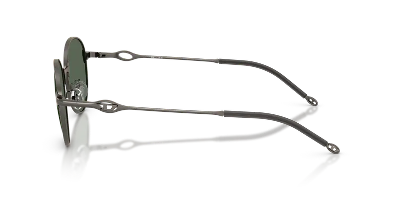 DIESEL Unisex DL1012D 100971 Occhiali da sole Metallo Grigio Verde Rotonda Normale miniatura 3