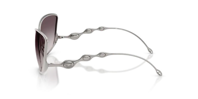 DIESEL Unisex DL1013 101411 Occhiali da sole Metallo Grigio Grigio Pillow Normale Sfumato miniatura 3