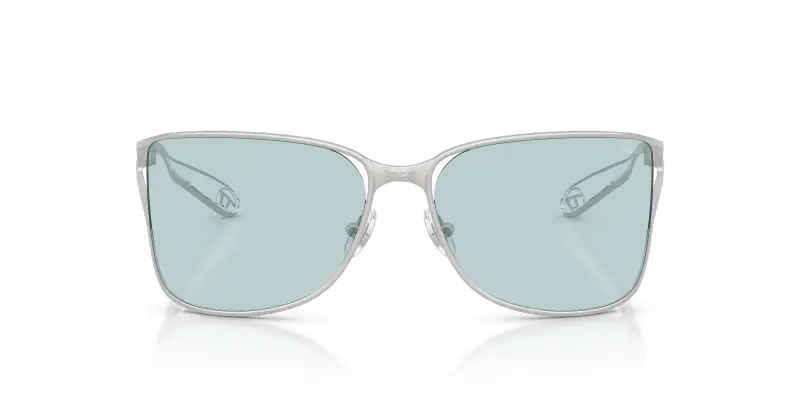 Unisex DL1019 1007/1 Occhiali da sole Metallo Argento Blu Pillow Normale miniatura 3