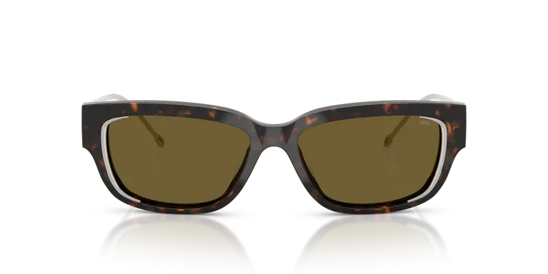 DIESEL Unisex DL2002MU 713/73 Occhiali da sole Acetato Tartaruga Marrone Squadrata Normale miniatura 2