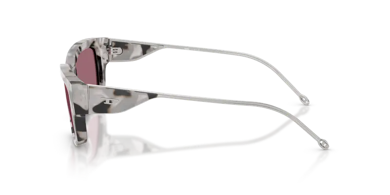 DIESEL Unisex DL2002MU 721/B5 Occhiali da sole Acetato Grigio Rosso Squadrata Normale miniatura 3