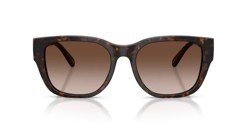 DIESEL Unisex DL2005 202213 Occhiali da sole Acetato Tartaruga Marrone Squadrata Normale Sfumato miniatura 2