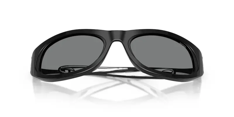 Unisex DL2007U 200187 Occhiali da sole Acetato Nero Grigio Cat Eye Normale miniatura 2