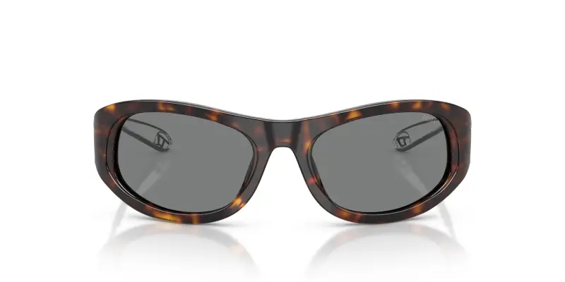 Unisex DL2007U 200387 Occhiali da sole Acetato Tartaruga Grigio Cat Eye Normale miniatura 3