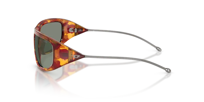 DIESEL Unisex DL3001 20236R Occhiali da sole Iniettato Rosso Verde Rotonda Normale miniatura 3