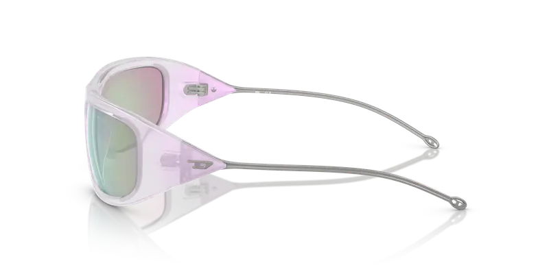 DIESEL Unisex DL3001 506/6V Occhiali da sole Iniettato Bianco Grigio Rotonda Normale miniatura 3