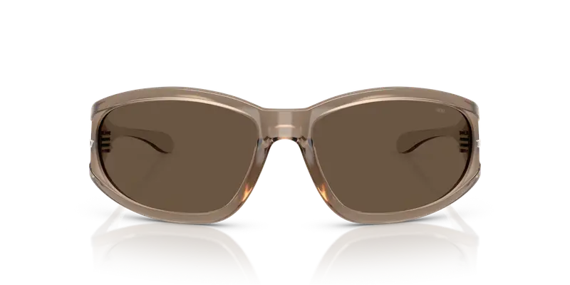 DIESEL Unisex DL3002 510/73 Occhiali da sole Iniettato Beige Marrone Pillow Normale miniatura 2