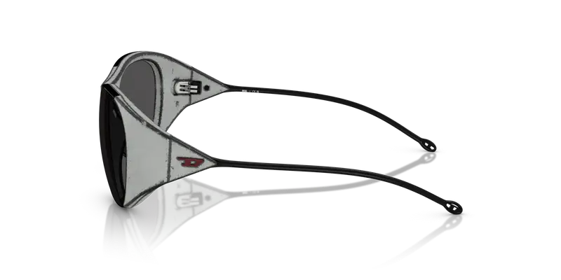 DIESEL Unisex DL3003 509/87 Occhiali da sole Iniettato Multi-colore Grigio Rotonda Normale miniatura 3