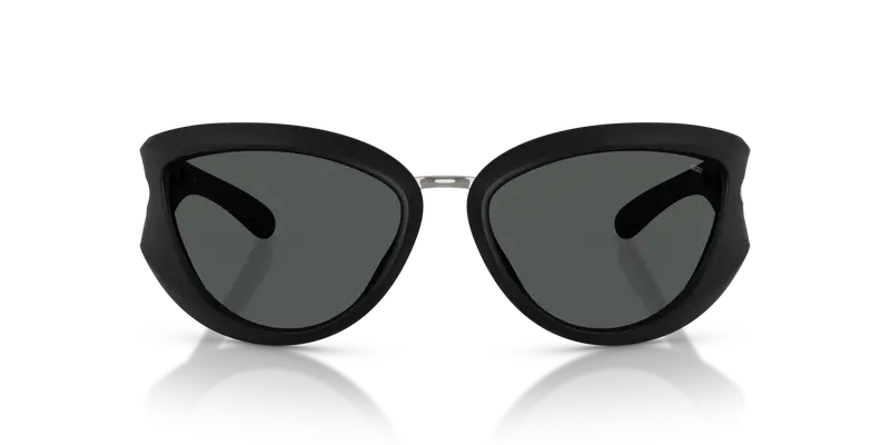 DIESEL Unisex DL3007U 200287 Occhiali da sole Iniettato Nero Grigio Cat Eye Normale miniatura 2