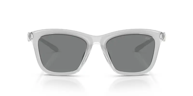 Unisex DL3008U 202987 Occhiali da sole Iniettato Trasparente Grigio Squadrata Normale miniatura 3