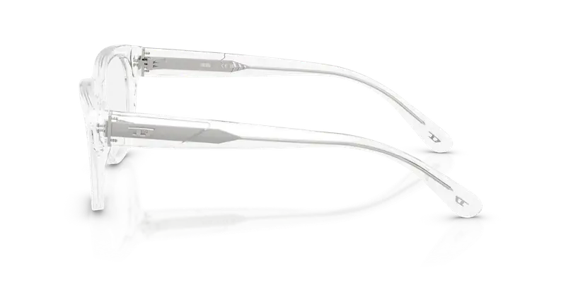 DIESEL Unisex DL4001 2005 Montature da vista Acetato Trasparente Trasparente Squadrata Normale miniatura 3